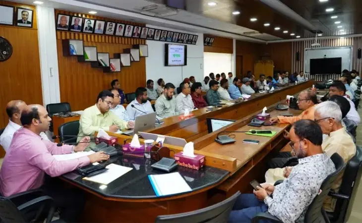 চুয়াডাঙ্গায় মাসিক এনজিও বিষয়ক সভা অনুষ্ঠিত 