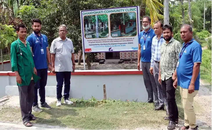 ইএসডিও’র মাঠ পর্যায়ের কার্যক্রম দেখলেন নির্বাহী পরিচালক