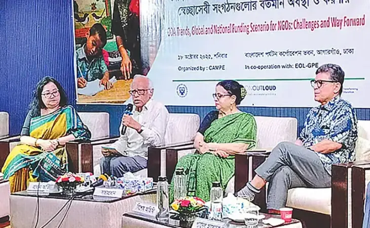 এনজিও খাতে বৈদেশিক সহায়তা কমছে